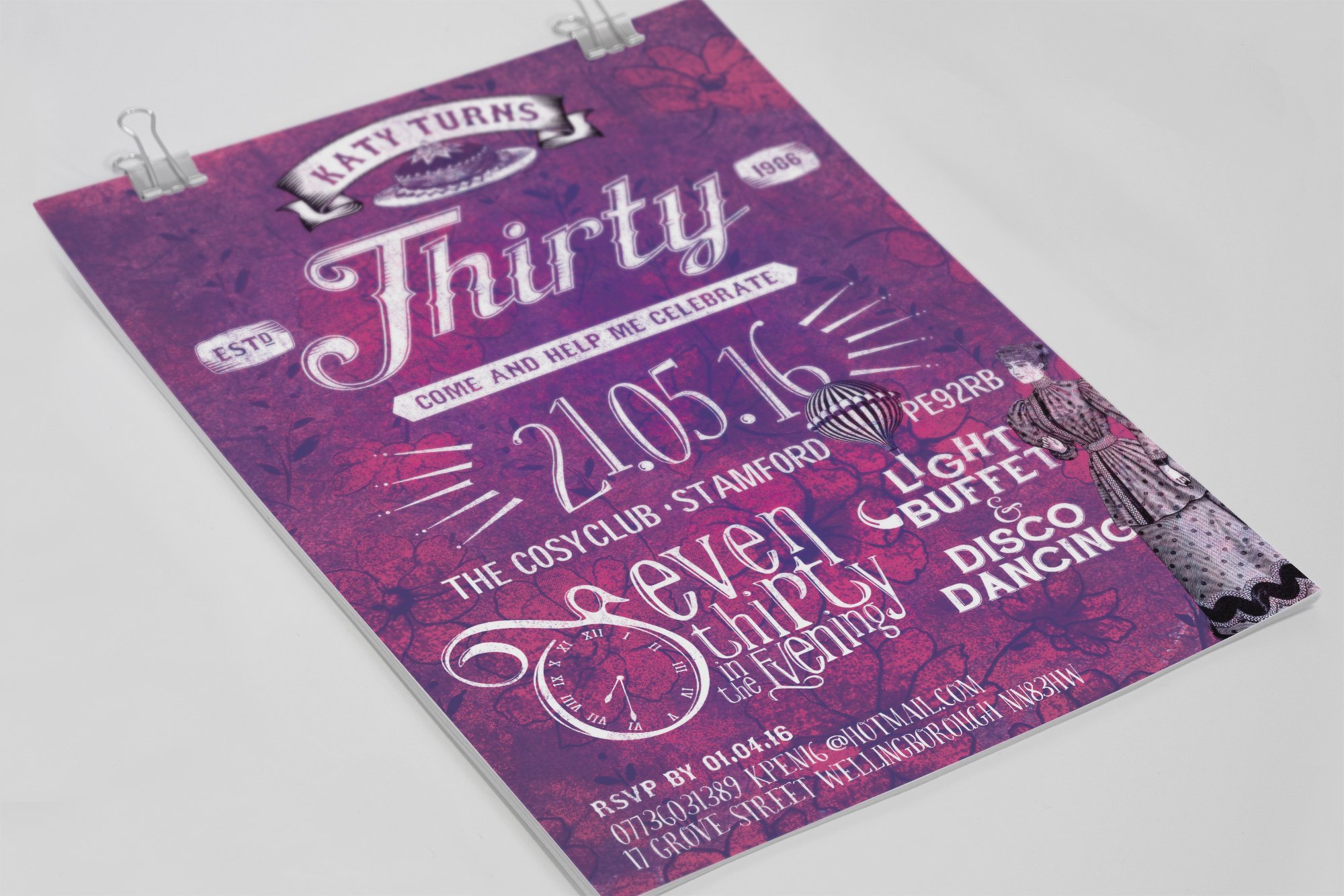 birthday invitation design 2
