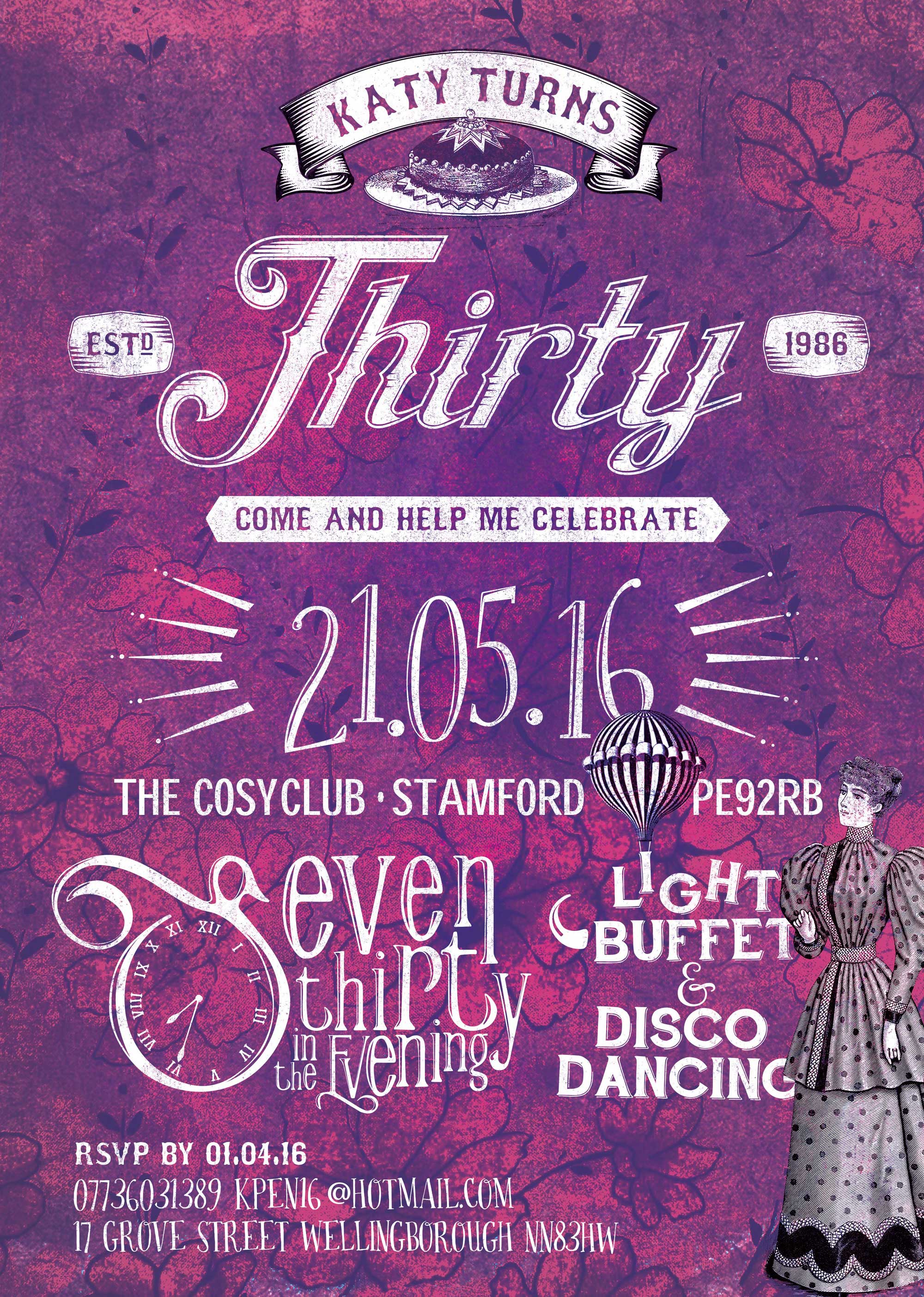 birthday invitation design
