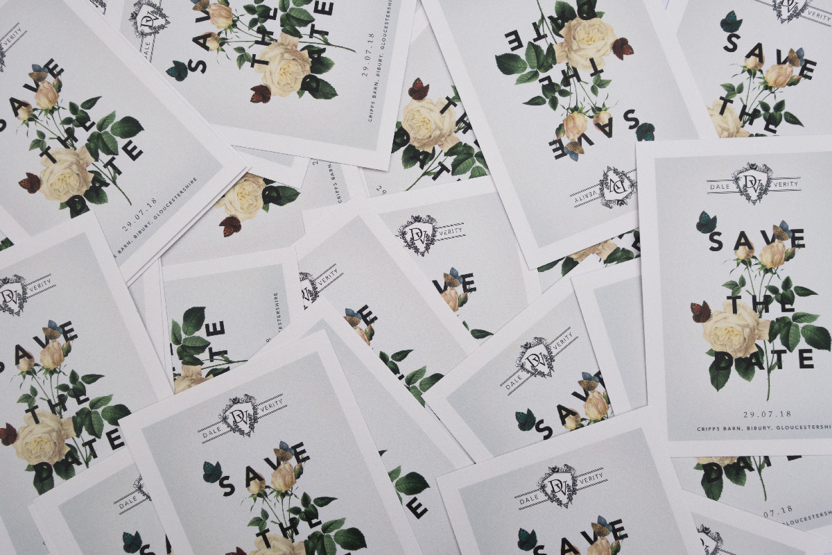 Save the Date invitation design 2