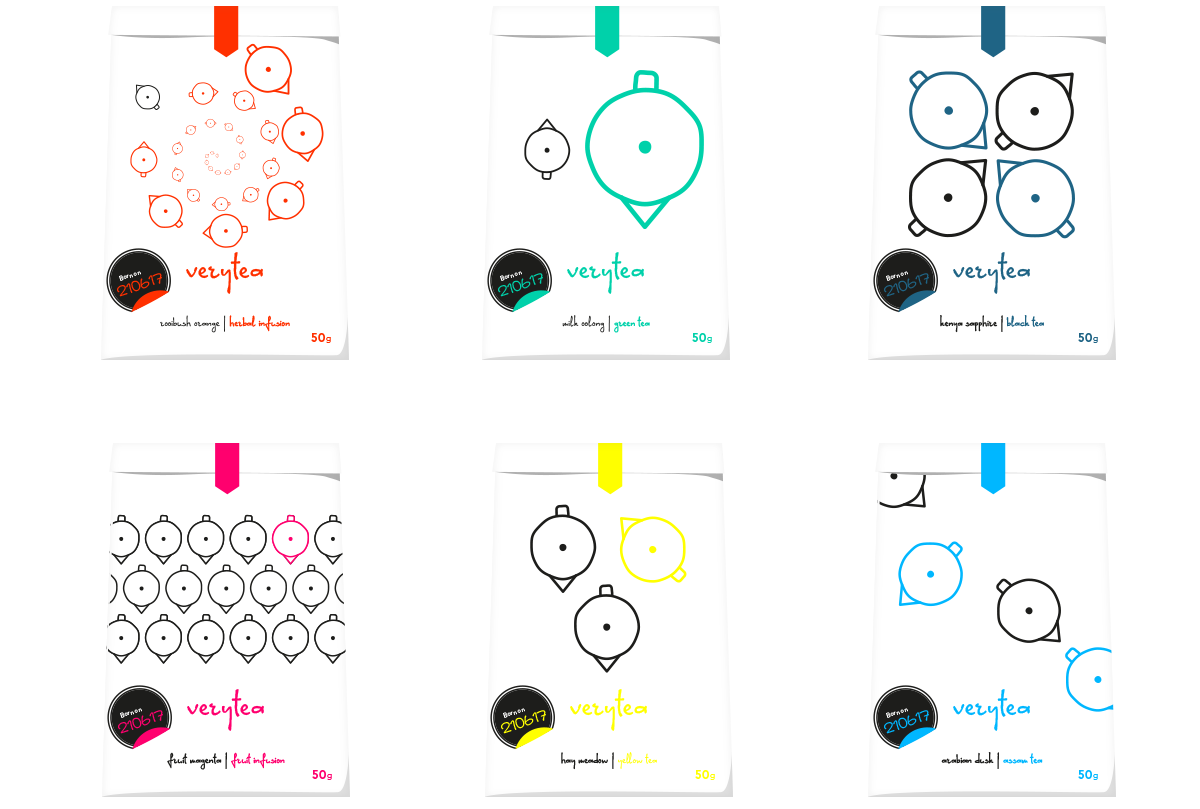 verytea tea branding design 4