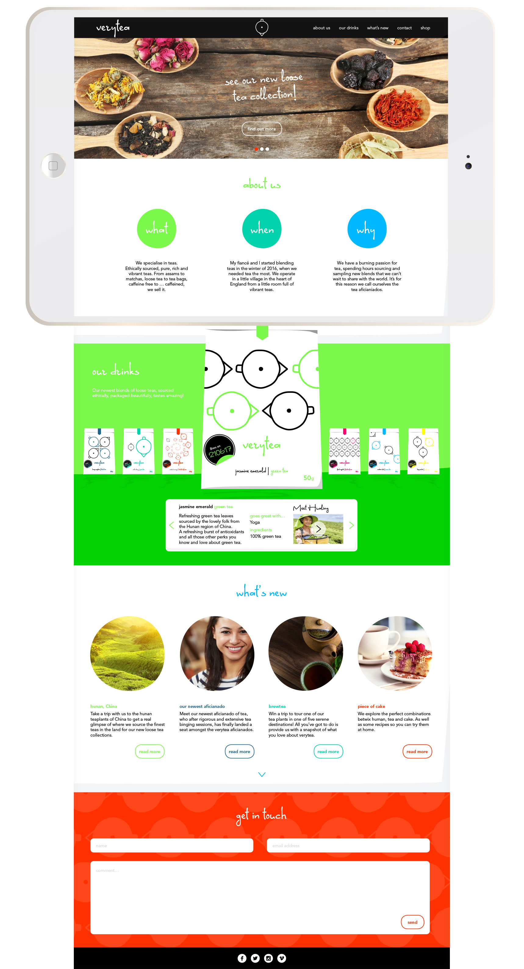 verytea tea branding design 6